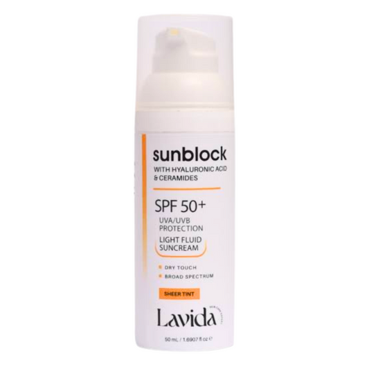 Lavida Tinted Sunblock SPF 50+