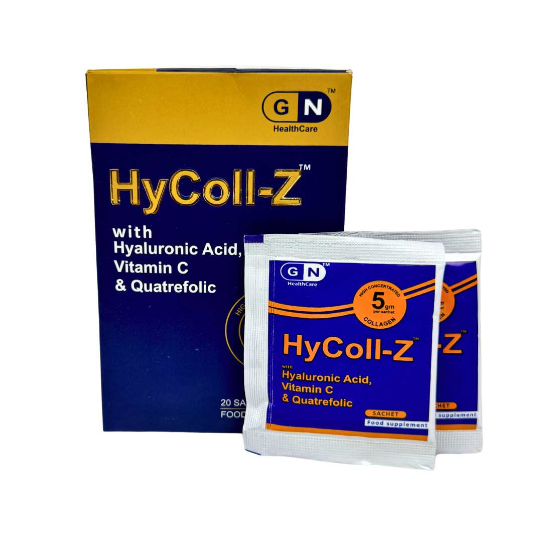 HyColl-Z Sachet (with hyaluronic Acid, VitaminC & Quatrefolic)