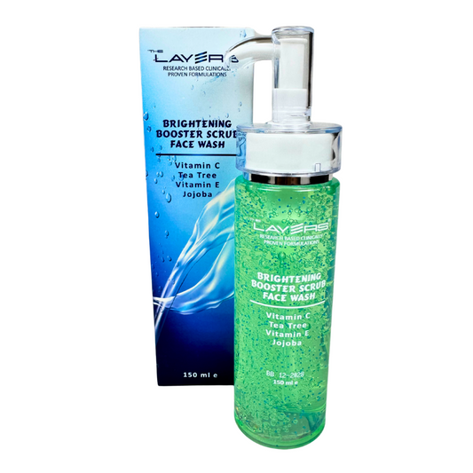 Layers Brightening Booster Scrub  Facewash